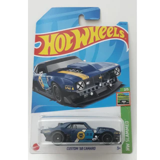 Custom '68 Camaro - 2023 - Azul - 1/64 - Hot Wheels - Mattel - Lote N