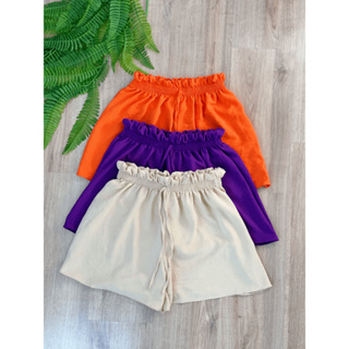 Short Feminino Tecido Duna com Elástico