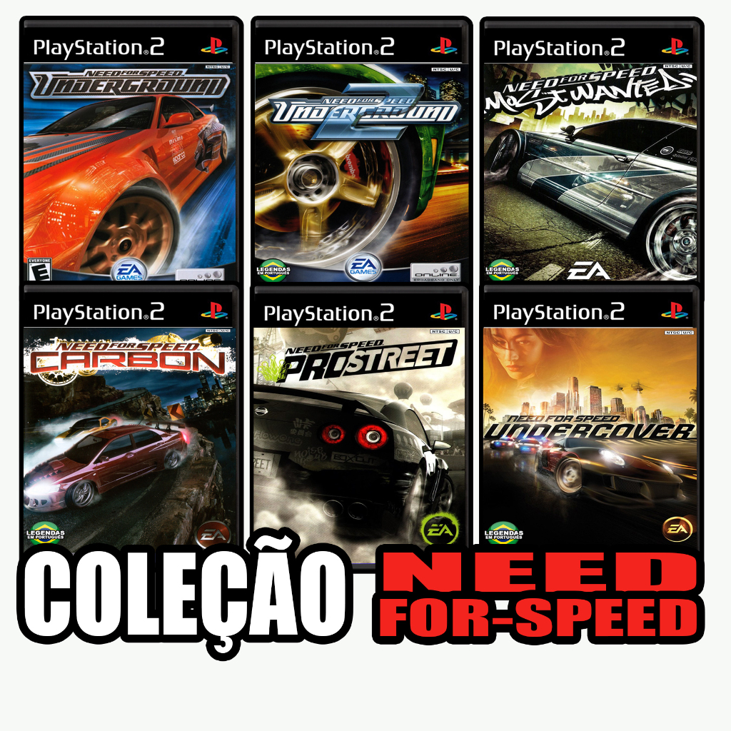 Need For Speed Underground 1 PT-BR - PS2 ISO RIP 