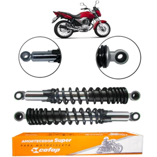 Par Amortecedor Traseiro Honda CG Titan FAN 150 2004 à 2015 Original Cofap
