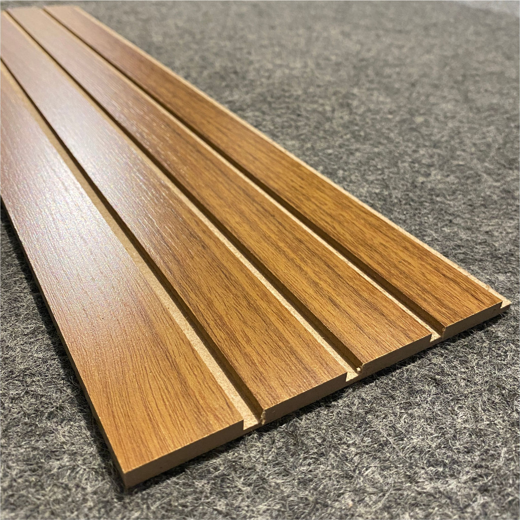 10 Revestimento Ripado Painel Placa Decorativa MDF 53x15cm