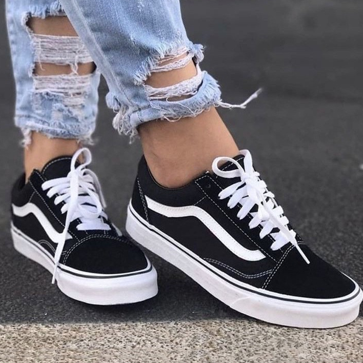 Tênis Vans Old Skool Feminino E Masculino Queima De Estoque Shopee Brasil 