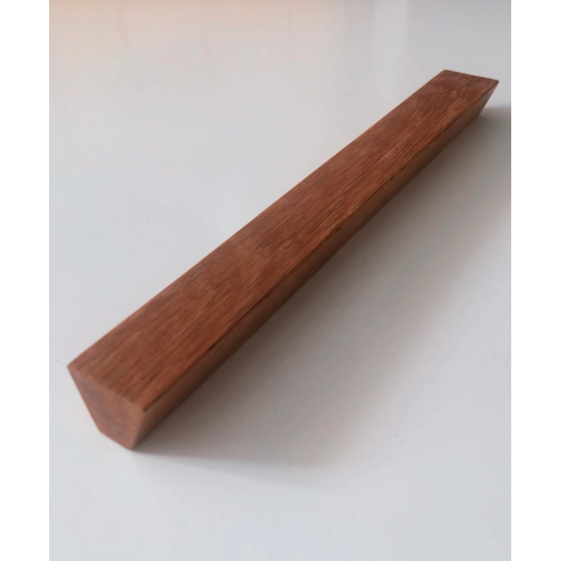 Puxador barra madeira cedrinho 160mm de furo furo