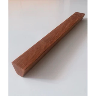 Puxador barra madeira cedrinho 160mm de furo furo