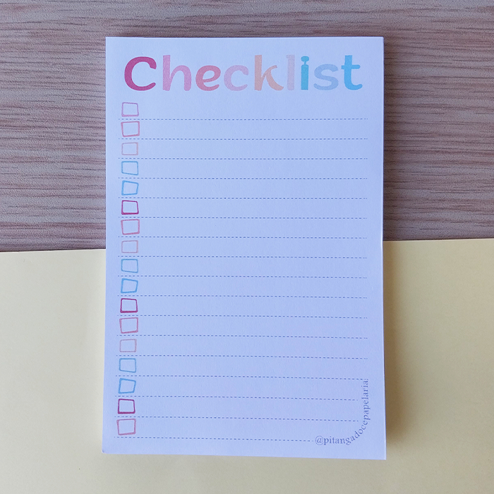 Bloco Checklist | Shopee Brasil