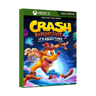 Jogo Crash Bandicoot Pacote Quadrilogia - Xbox 25 Dígitos