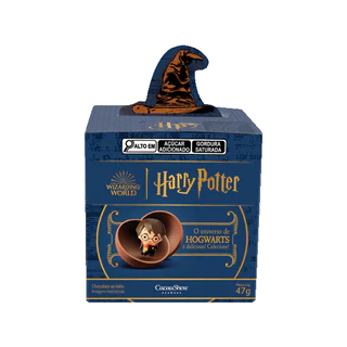 Caixa presente enigma harry potter para Colecionar 47g Cacau Show