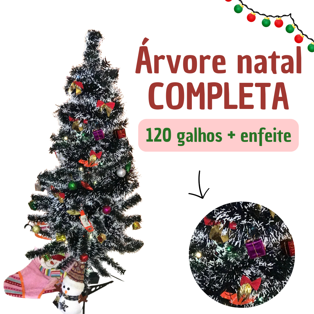 Árvore de Natal Nevada 120 cm