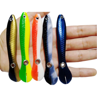 1pcs/lot Frog Lure 6cm 5.2g Fishing Lure Silicone Soft Frog Bait