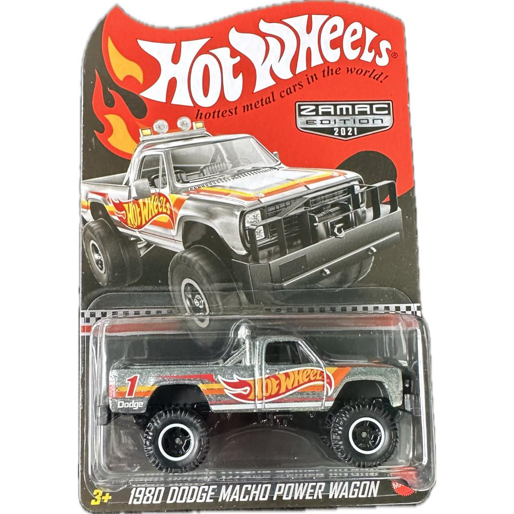 Hot Wheels RLC Zamac 1989 Dodge Macho Power Wagon de 2019, escala