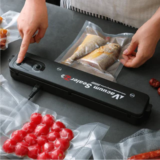 Máquina Seladora À Vácuo Portátil Embaladora De Alimentos Bivolt Envio Imediato