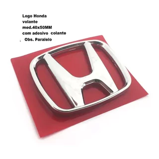 Emblema Adesivo H Honda Volante Fit City New Civic Hrv