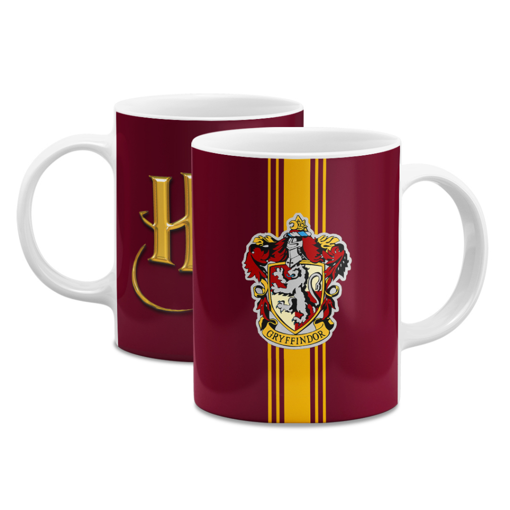 Caneca Harry Potter Grifinória Casas de Hogwarts - Presente Criativo ...