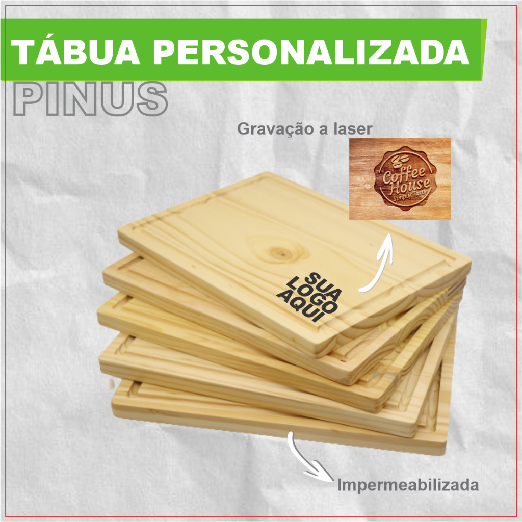 Tábua de Churrasco Personalizada