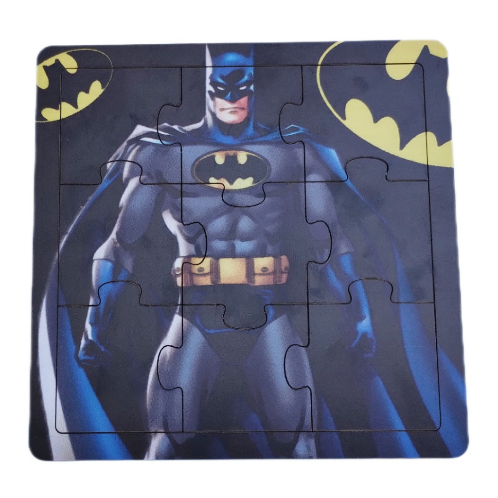 Batman - Quebra cabeça MDF 9 peças - 1 unidade - Filme - Hq | Shopee Brasil