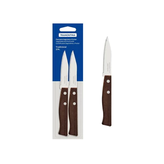 Jogo Com 2 Facas Para Legumes E Frutas “Capa Gato” Tramontina 17cm