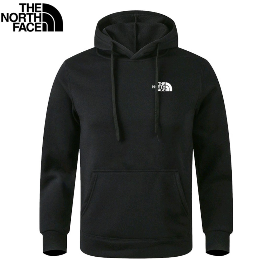 Blusa The North Face de Moletom Flanelado Grosso Modelo Canguru de Alta Qualidade