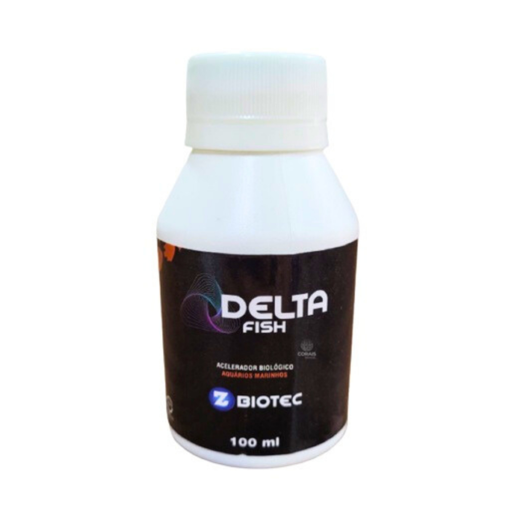 Acelerador Biológico Delta Fish 100ml Para Aquário Marinho | Shopee Brasil