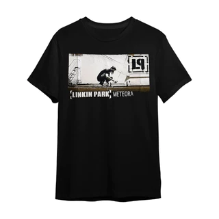 Camiseta Linkin Park Meteora Preta Banda De Rock Masculina E Feminina (Unissex) 100% Algodão Tamanho Plus G1 G2 G3 Camisa Blusa Infantil Adulto