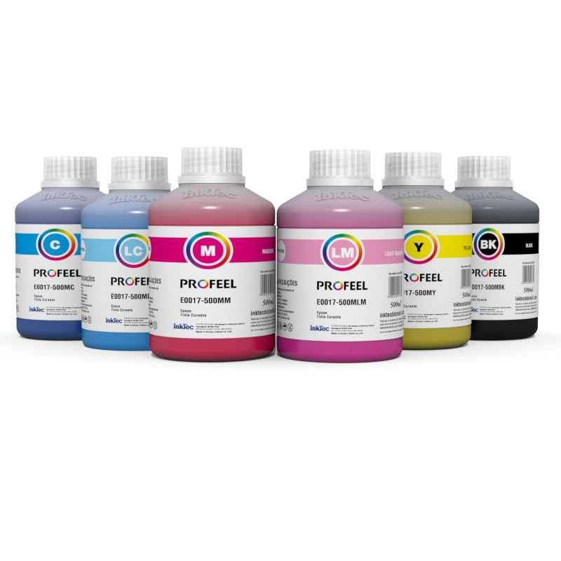 500ml de Tinta Corante InkTec Profeel Original p/ Epson | Shopee Brasil