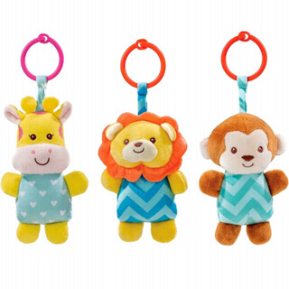 Brinquedo Bebe Animais com barulhinho de buzina
