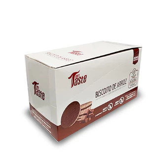 Biscoito de arroz (Caixa com 12 Unidades de 22g) - Mrs Taste