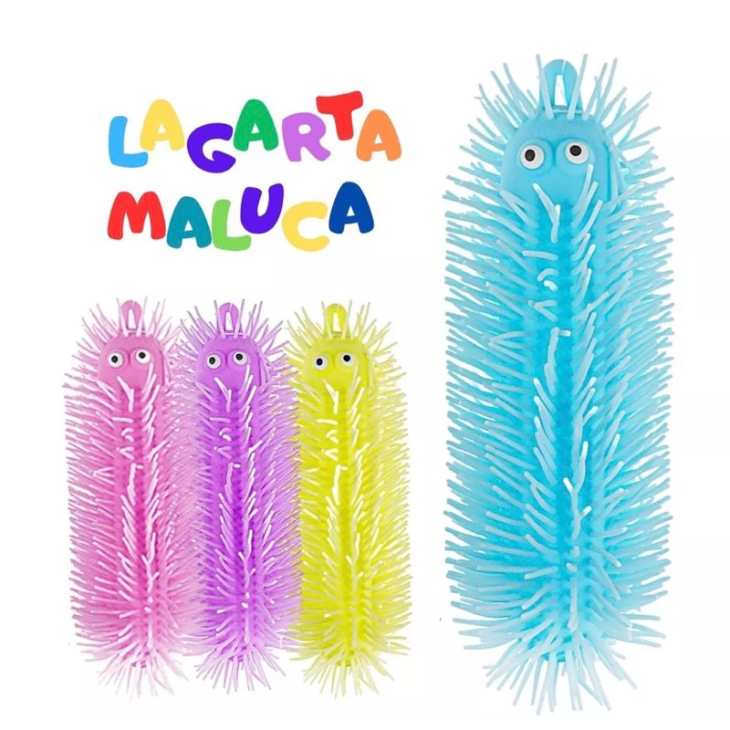 Twisty Worm Minhoca Magica Maluca (Azul) 