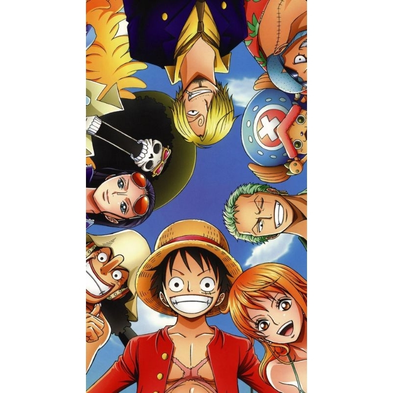 Quadro Mosaico Placa Decorativa Anime One Piece Desenho Modular Wanted  Colletion Vintage Infantil Criança Presente Unidade