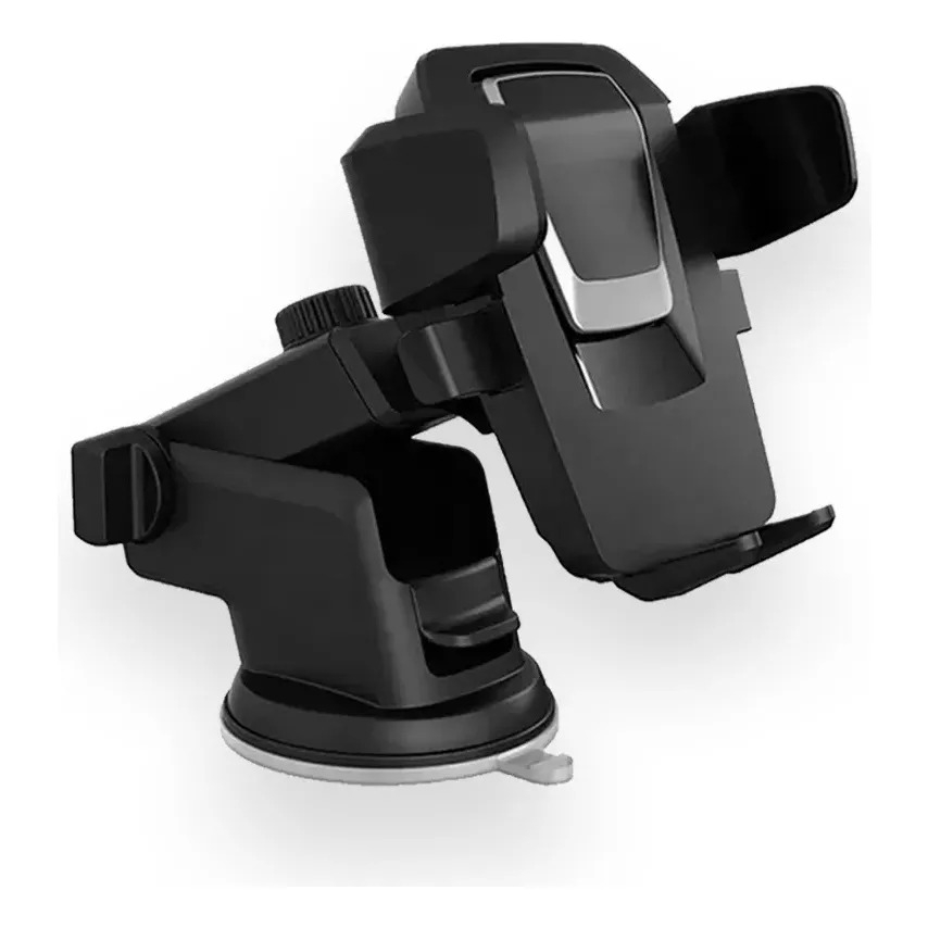Suporte De Celular Para Carro Com Trava Automática Extensor 360 Graus