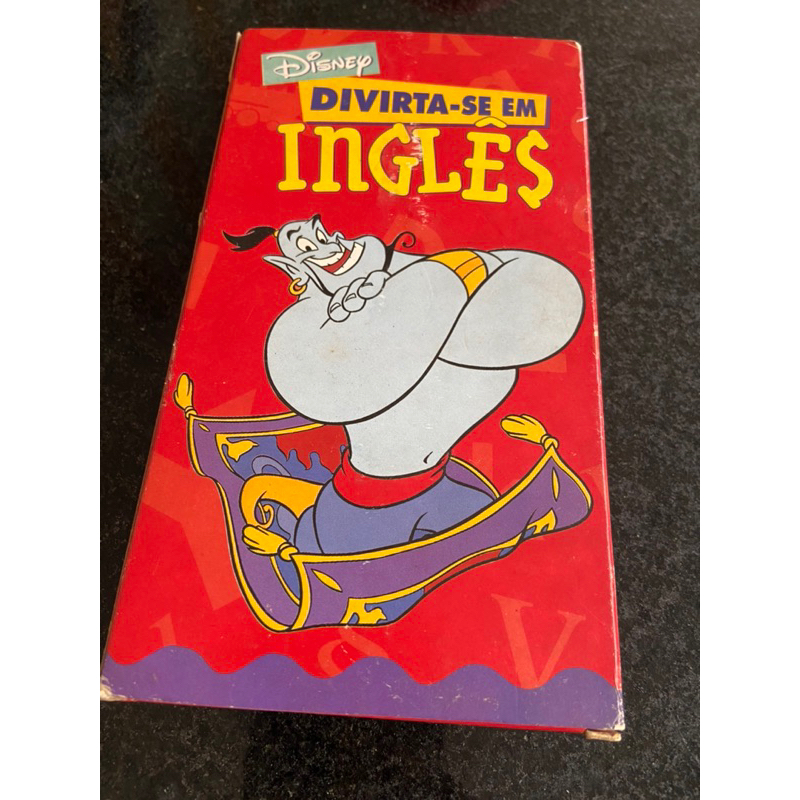 VHS DIVIRTA-SE EM INGLÊS DA DISNEY | Shopee Brasil