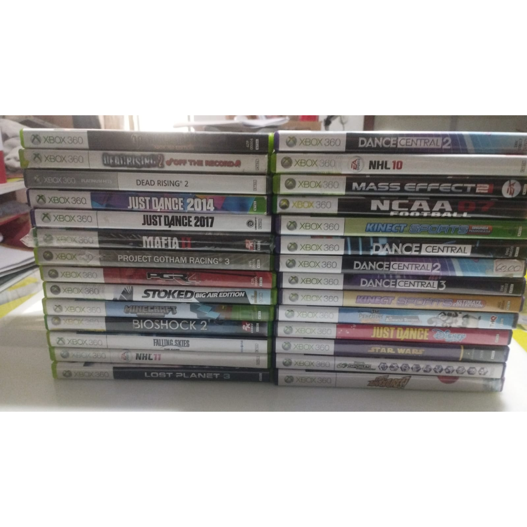 jogos xbox 360 originais midia fisica
