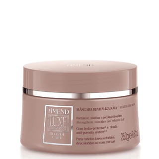 AMEND LUXE CREATIONS MÁSCARA BLONDE CARE 250g em Oferta na Shopee
