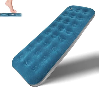 Colchão Inflável Solteiro Multiuso com Bomba Ar Embutida em Oferta na Shopee