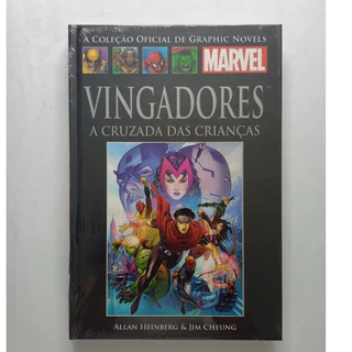 Graphic Novels Marvel 66 Vingadores A Cruzada das Criancas Editora Salvat 2016 Capa Dura Excelente