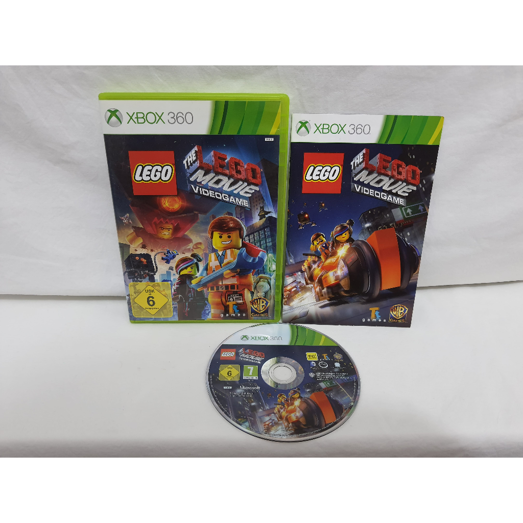 JOGO THE LEGO MOVIE VIDEOGAME XBOX 360 USADO