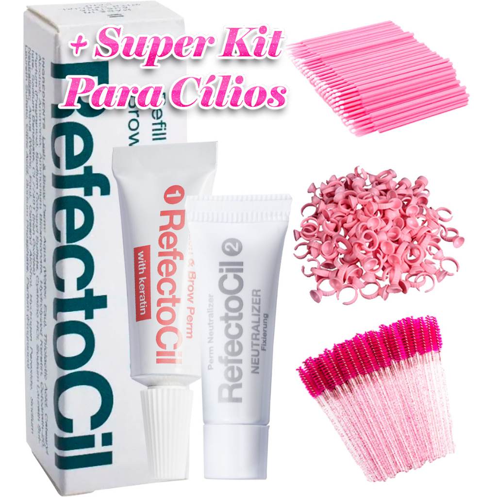 Refil Brow Lamination RefectoCil Neutralizer & Perm Eyelash Curl ...