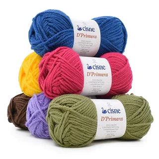 Lã Cisne D'Primera 40g (84m) 100% Acrílico Tex 468 COATS CORRENTE