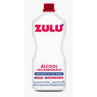 Álcool + Bicarbonato Zulu 1L