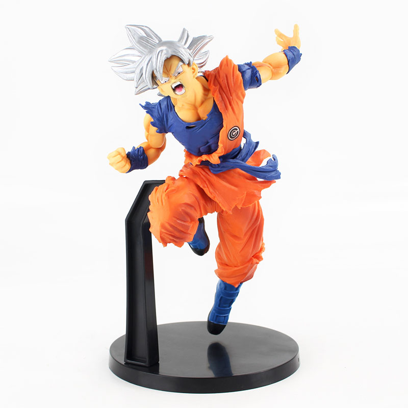 Estátua Goku Criança Com Bastão Dragon Ball Figure coleção