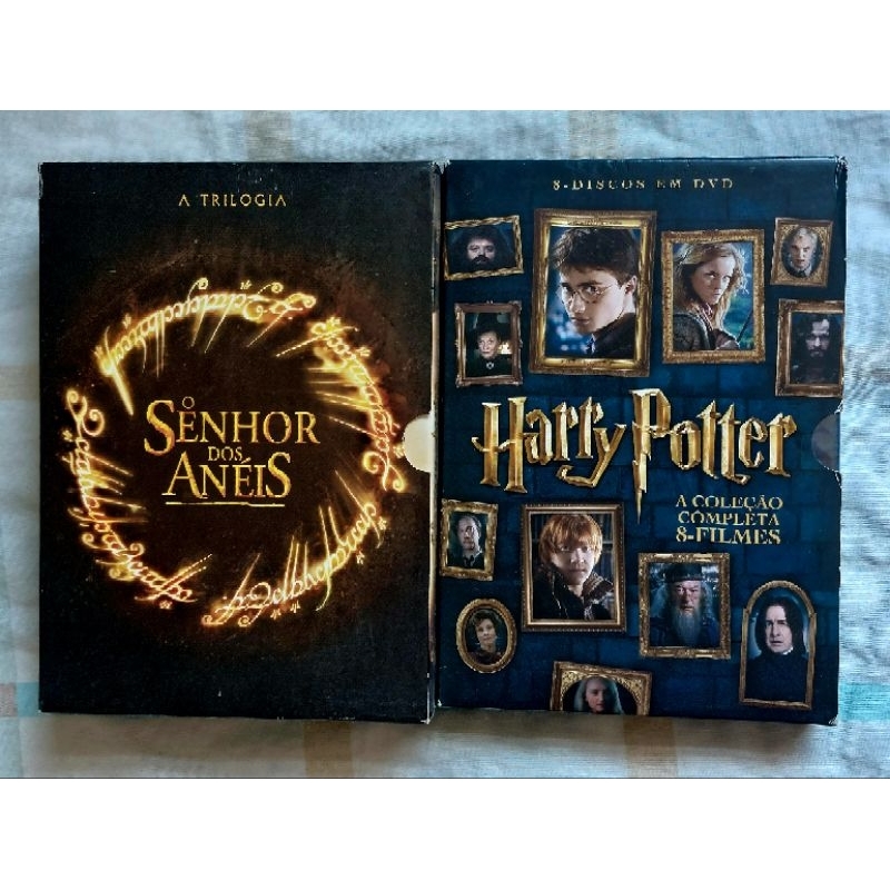 Dvd Coleção Harry Potter 8 Filmes 16discos - Original