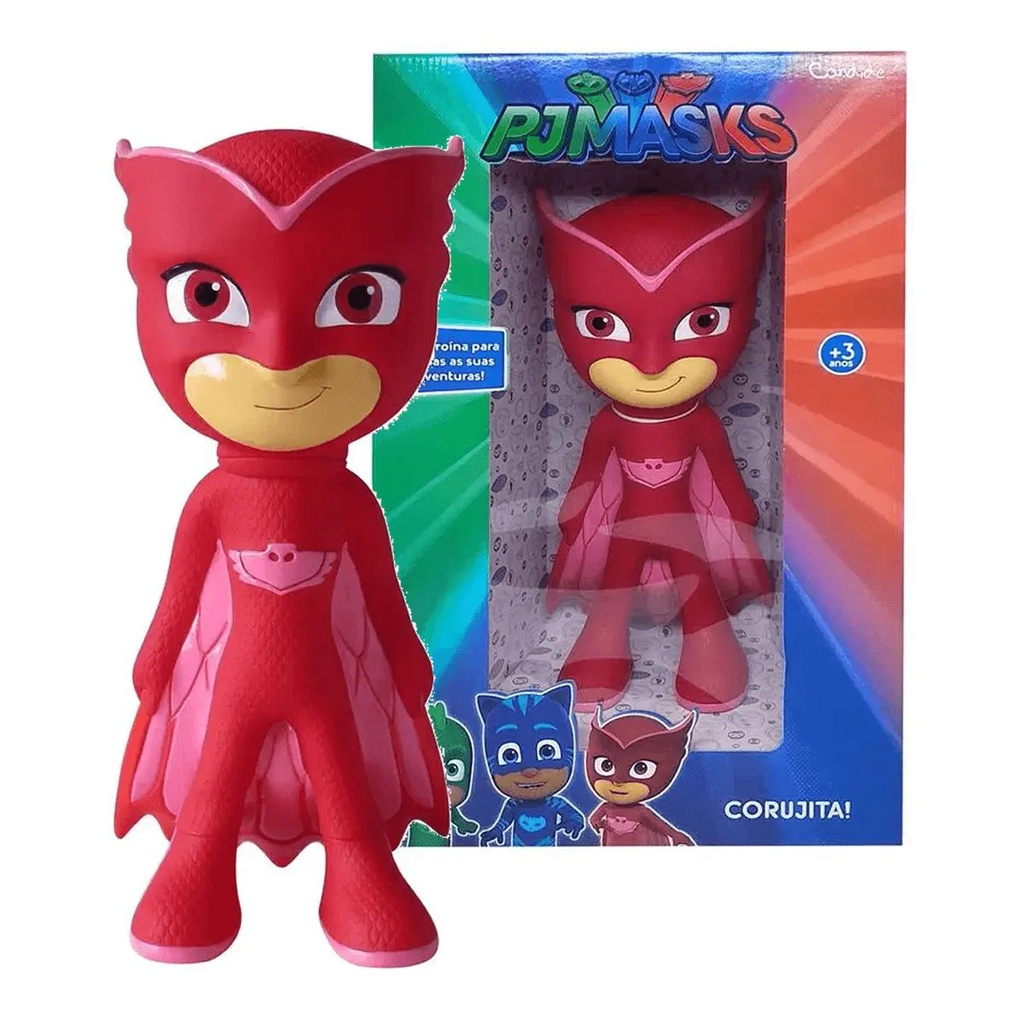 Boneco De Vinil Pj Masks Corujita Candide 1716