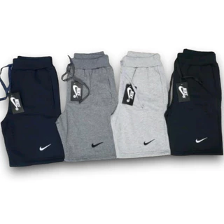 Kit 3 Bermudas de Moletom Masculina Academia Casual Treino C/ /cordão cores sortidas