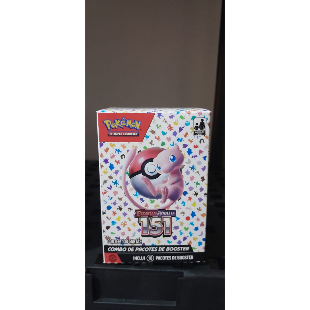 Box Pokémon Zapdos EX ou Alakazam EX Coleção Especial 151 Escarlate e  Violeta 3.5 Original e Lacrado Copag 6 boosters