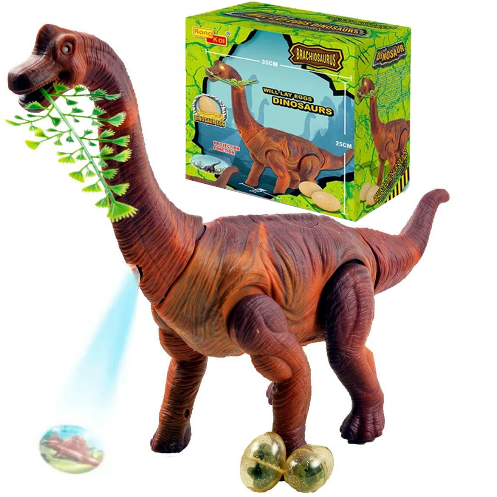 Dinossauro Colorido Movido A Corda De Brinquedo Infantil