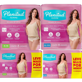 Calcinha Absorvente Descartável Pós Parto Roupa Íntima Feminina | 001