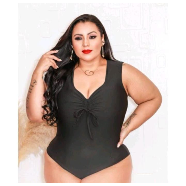 Body Bory Feminino Tamanho Grande Plus Size Suplex Premium