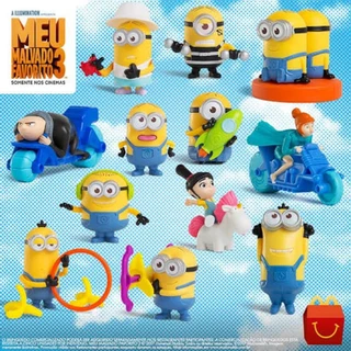 Brinquedos do McDonald's da linha "Meu Malvado Favorito 3"