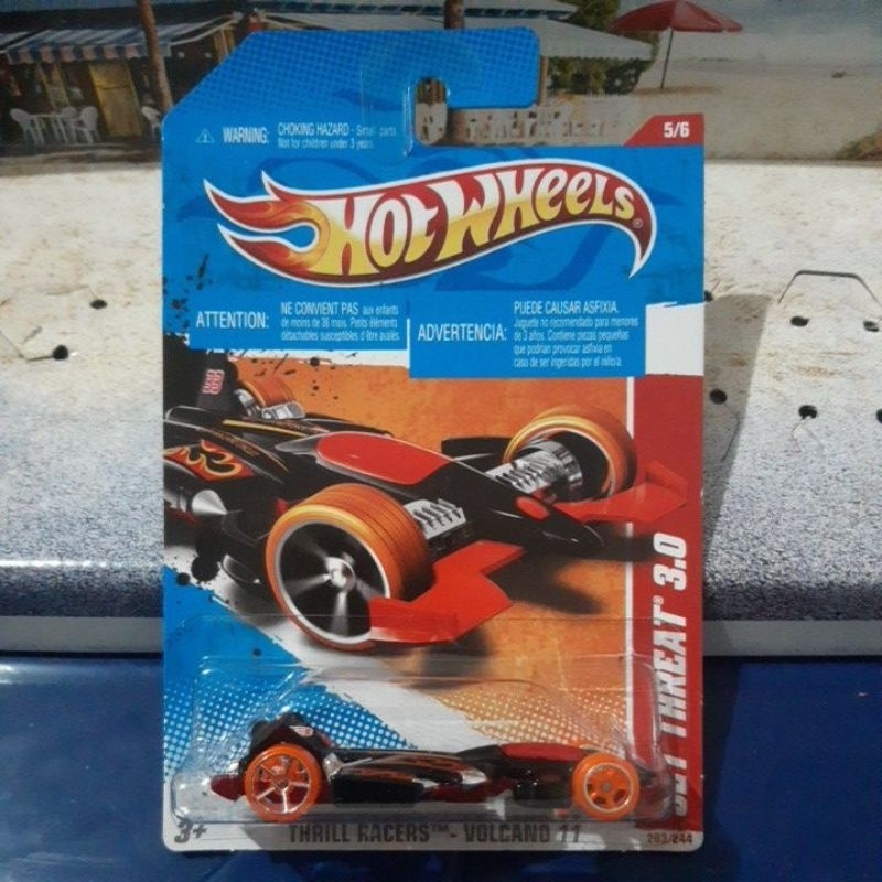 Hot Wheels Jet Threat 3.0 2011 Hw Thrill Racers Volcano | Shopee