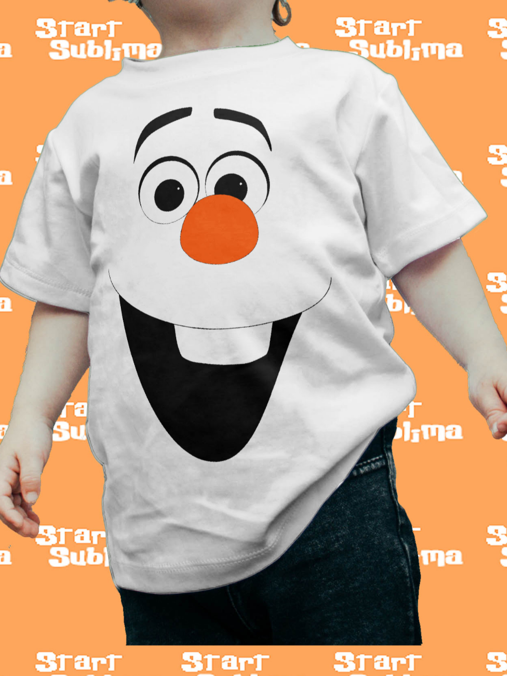 Camiseta olaf frozen sale