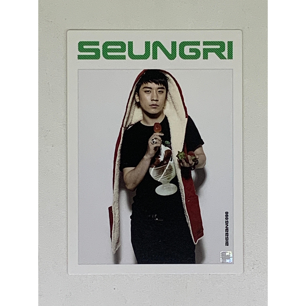 bigbang photocard card postcard original usado kpop | Shopee Brasil